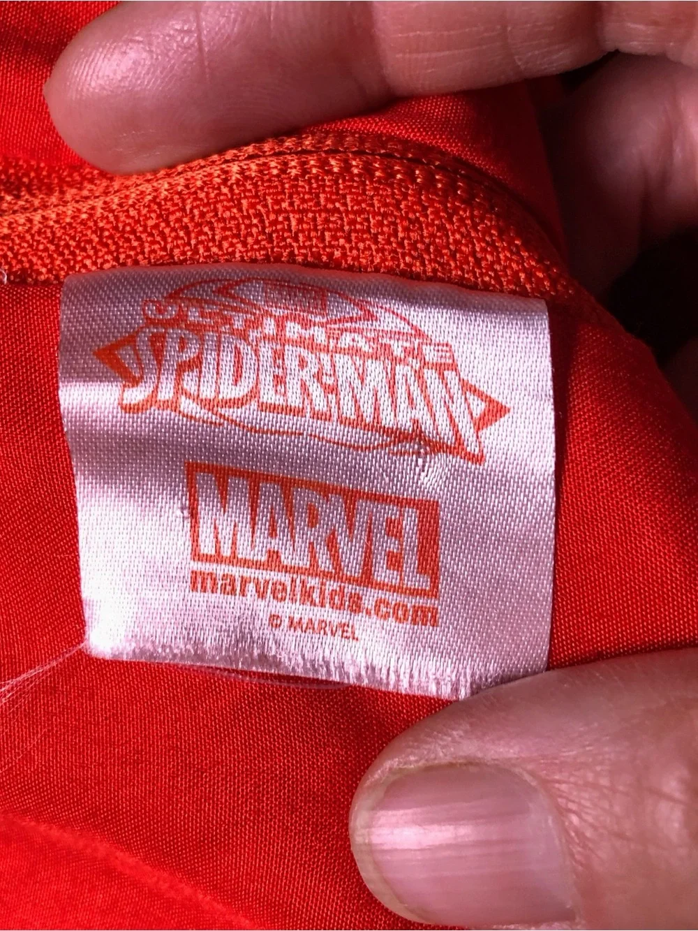 Marvel Spiderman kids deluxe plush sleeping bag 52” X 29”